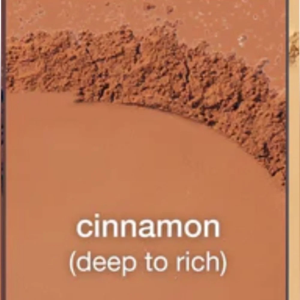 Tarte Creaseless Setting Powder - warm cinnamon shed goes from medium/dark skin